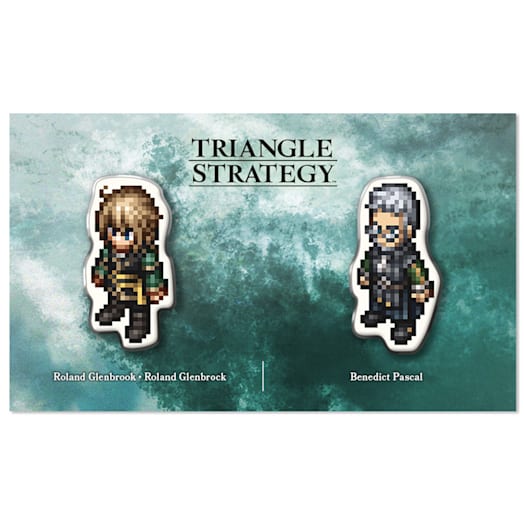 Triangle Strategy Pin Set (Roland & Benedict) image 2